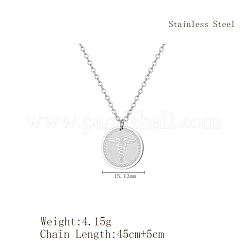 Стильные женские подвески-кадуцей из нержавеющей стали 304 с медицинским символом&nbsp;XP1047