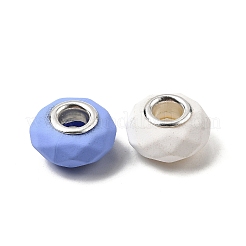 Граненые европейские бусины из смолы RESI-C063-02D