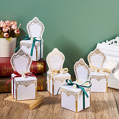 30 набор 3-х цветных романтических свадебных конфет в форме стула CON-FW0001-01