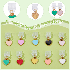 20 шт. 10-х видов пластиковых мобильных пылезащитных заглушек&nbsp;HJEW-DC00056