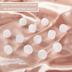 Природный кристалл кварца бусины G-WH0029-02