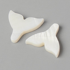 Бусины из натуральных пресноводных ракушек SHEL-N026-75