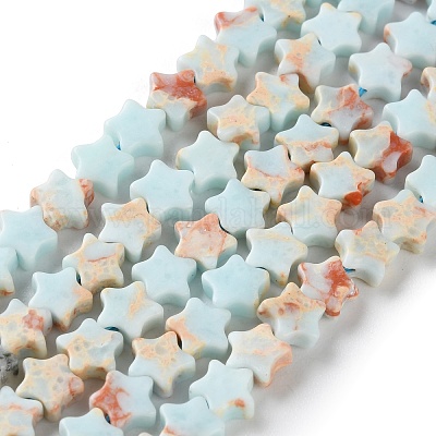 Синтетический Шушан камень бисер пряди G-G085-B49-02-1