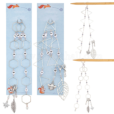 Акриловые бисерные цепочки для вязания рядов HJEW-NB00146-1