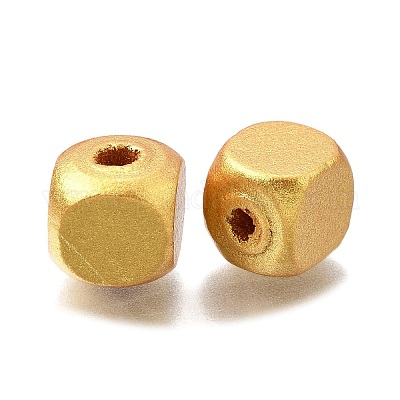 Спрей окрашены деревянные бусины WOOD-P021-01C-02-1