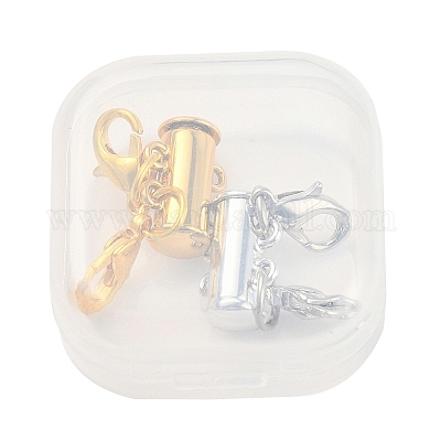 2 комплект 2 стильных магнитных застежек с замком из сплава FIND-YW0001-25-1