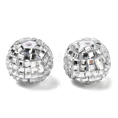 Акриловые стразы бусины OACR-D307-01C-20mm-1