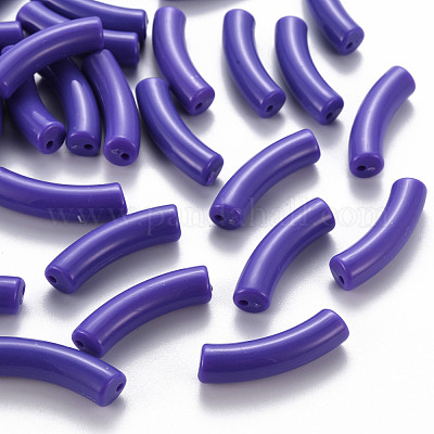 Непрозрачные акриловые бусины MACR-S372-002B-S017-1