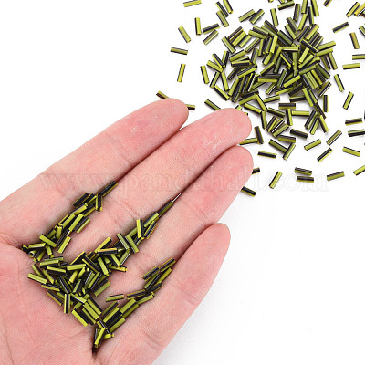 Непрозрачные цвета двухцветные стеклянные бусины из стекляруса SEED-T006-02A-04-1