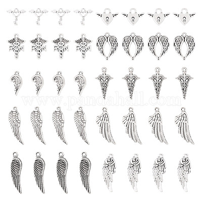 100шт 10 стиля подвески из сплава в тибетском стиле TIBEP-TA0001-43-1