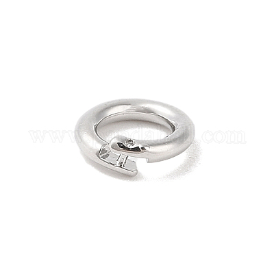 Латунные кольца прыжок открыт KK-S369-01P-02-1