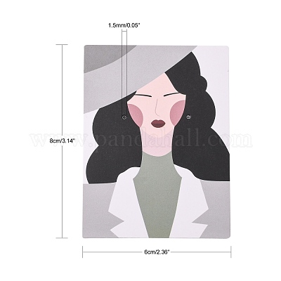 Картонных карт дисплей ювелирных изделий EDIS-C003-01D-1