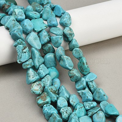 Природные Говлит бисер нитей G-N0312-01C-1