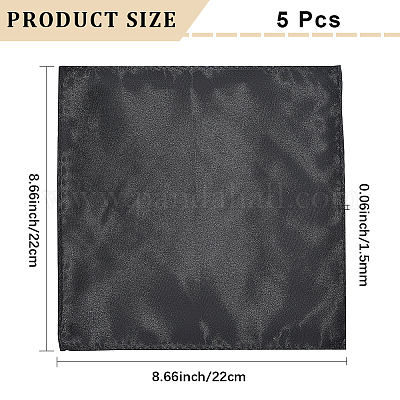 Аксессуары для карманных полотенец из полиэстера AJEW-WH20064-57B-1