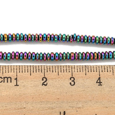 Гальванические нити из синтетических немагнитных гематитовых бусин G-I360-C03-07-1