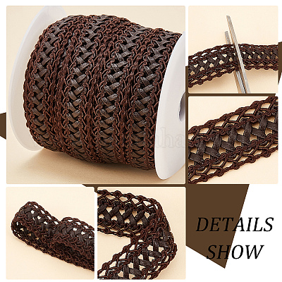 10 ярд ленты из искусственной кожи pu OCOR-PH0001-80B-1