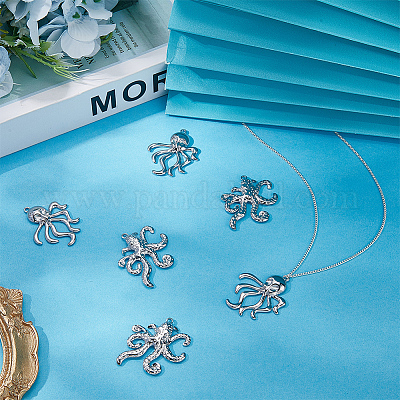 6 шт. 2 стиля подвески из нержавеющей стали 304 STAS-BBC0007-33-1