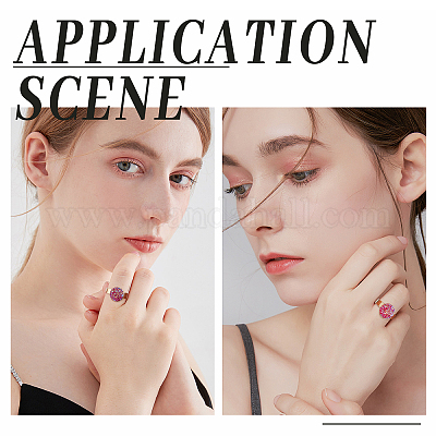 20 шт. регулируемые кольца для пальцев из нержавеющей стали 304 STAS-BBC0001-33-1