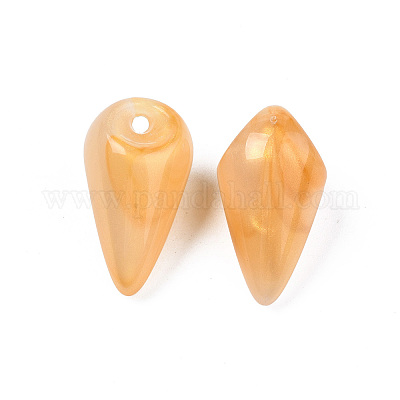 Непрозрачные акриловые подвески MACR-N009-015D-1