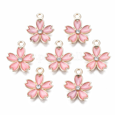 Подвески из эмали и сплава ENAM-S121-052D-1