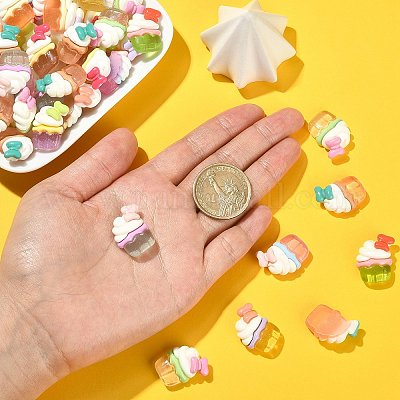 Непрозрачная смола декодирует кабошоны RESI-CJC0019-27-1