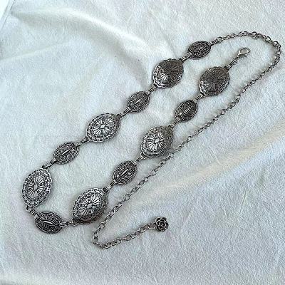 Цепи для талии и живота из цинкового сплава и железа в тибетском стиле WGB4B33-01-1