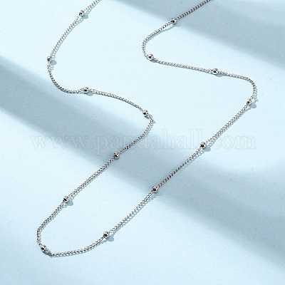 Ожерелья-цепочки из латуни MAK-L045-08P-1