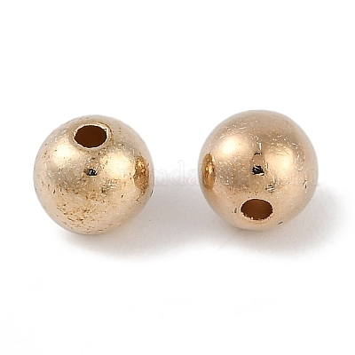 Пластиковые круглые бусины ccb ALUM-U001-08B-04-1