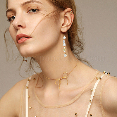 300шт 5 стиля abs пластиковые бусины с имитацией жемчуга OACR-DC0001-07-1