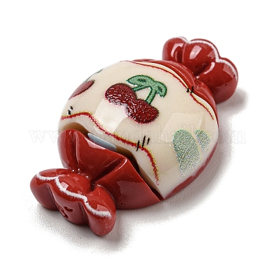 Рождественский thene из непрозрачной смолы декодирует кабошоны RESI-B022-01F-1