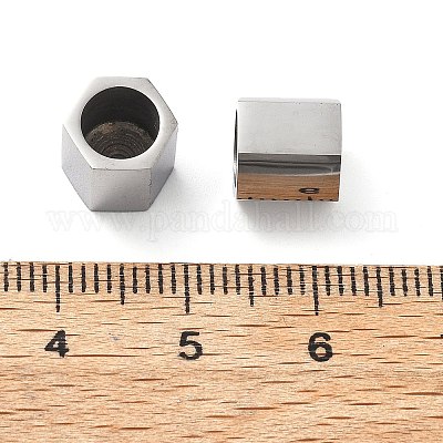 Бусины из нержавеющей стали 304 STAS-V008-37P-1