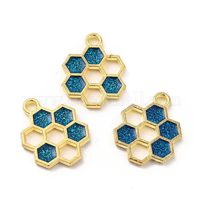 Подвески из эмали и сплава&nbsp;ENAM-J650-06G-06-1