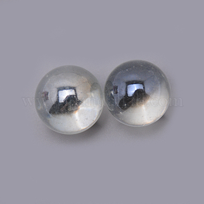 Прозрачные стеклянные бусины GLAA-WH0021-01A-1