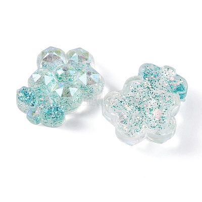 Прозрачные кабошоны для декодирования цветов из эпоксидной смолы CRES-M034-06B-1