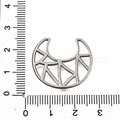 Филигранные соединительные элементы из нержавеющей стали 304 STAS-Q362-03C-P-1