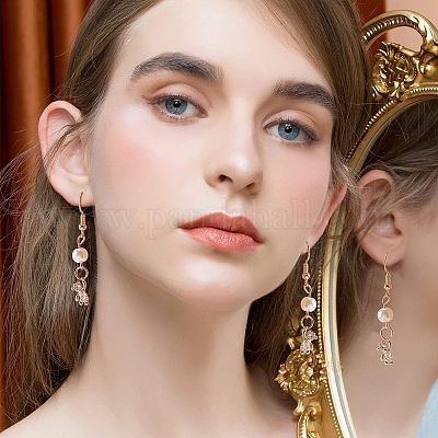 12 шт. подвески из латунного прозрачного кубического циркония KK-CA0003-22-1