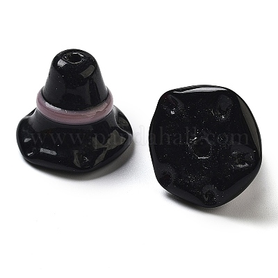 Бусы лэмпворк ручной работы LAMP-A004-03B-1