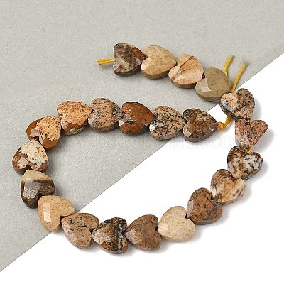 Естественного изображения яшмы бисер нитей G-D316-B12-1