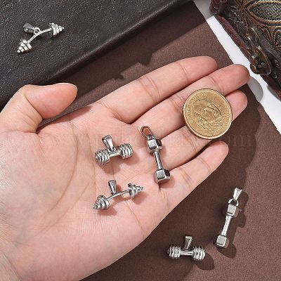 6 шт. 3 стиля подвески из нержавеющей стали 304 STAS-CJ0002-50-1