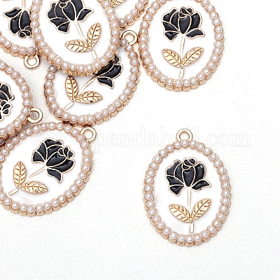 Подвески из эмалевого сплава легкого золота PW-WG65561-01-1