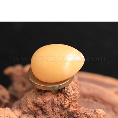 Статуэтки из натурального желтого нефрита для украшения рабочего стола в домашнем офисе PW-WG1DC51-05-1