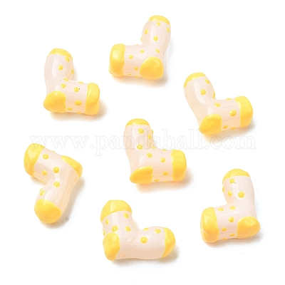 Стеклянные эмалевые бусины ручной работы GLAA-K070-04F-1