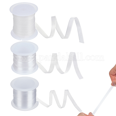 3 рулон 3 стиля прозрачный эластичный плечевой ремень AJEW-NB0006-87-1