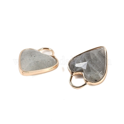 Граненые подвески из натурального лабрадорита KK-L218-005G-03-1