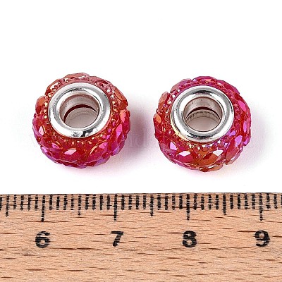 Непрозрачная смола европейский бисер RESI-T057-29H-1