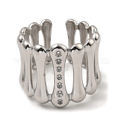 Кольца-манжеты открытого типа из нержавеющей стали марки 304 RJEW-Z018-06P-1