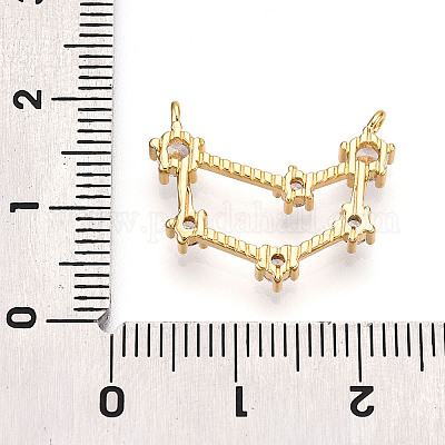 Латунные микро проложить кубического циркония подвески KK-N261-120B-G-1