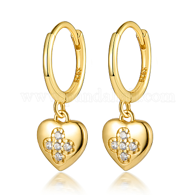 S925 серьги в форме сердца из стерлингового серебра RW7199-3-1