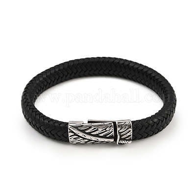 Браслеты из микрофибры для мужчин и женщин BJEW-H631-03AS-01-1