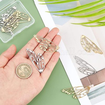 8шт 2 цвета подвески из нержавеющей стали STAS-UN0034-95-1